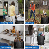 Audoyon Collapsible Camping Trash Can Pop Up Garbage with Lid