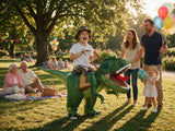 Inflatable Dinosaur Costume for Kids,Blow Up Halloween T Rex Suit (4-6Yrs)