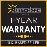 Sunnydaze 60" Black Metal Garden Trellis for Climbing Plants, 2-Pack