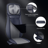 Snailax Shiatsu Neck Back Massager with Heat, APP Control, Full Body Massage Chair Pad with Adjustable Height, Deep Kneading & Rolling Massage Seat Cushion for Back Pain, Seat Chair Massager, Gifts