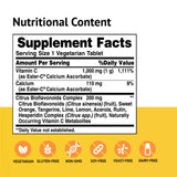 American Health Ester-Vitamin C with Citrus Bioflavonoids 1Vitamin 000 Milligrams 180 Veg Tabs