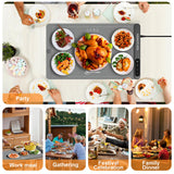 NEWKITCHEN Warming Mat for Food, (XL 24"x15") Food Warming Mat for Parties Buffet Upgrade Graphene Fast Full Surface Heating -Versatile Food Warmer for Gatherings, Parties, Everyday Use