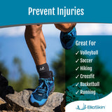 BioSkin TriLok Ankle Brace for Women & Men - Ankle Brace for Sprained Ankle, Plantar Fasciitis Relief, Foot Arch Support, Peroneal Tendonitis Relief, & PTTD Support, HSA or FSA Eligible