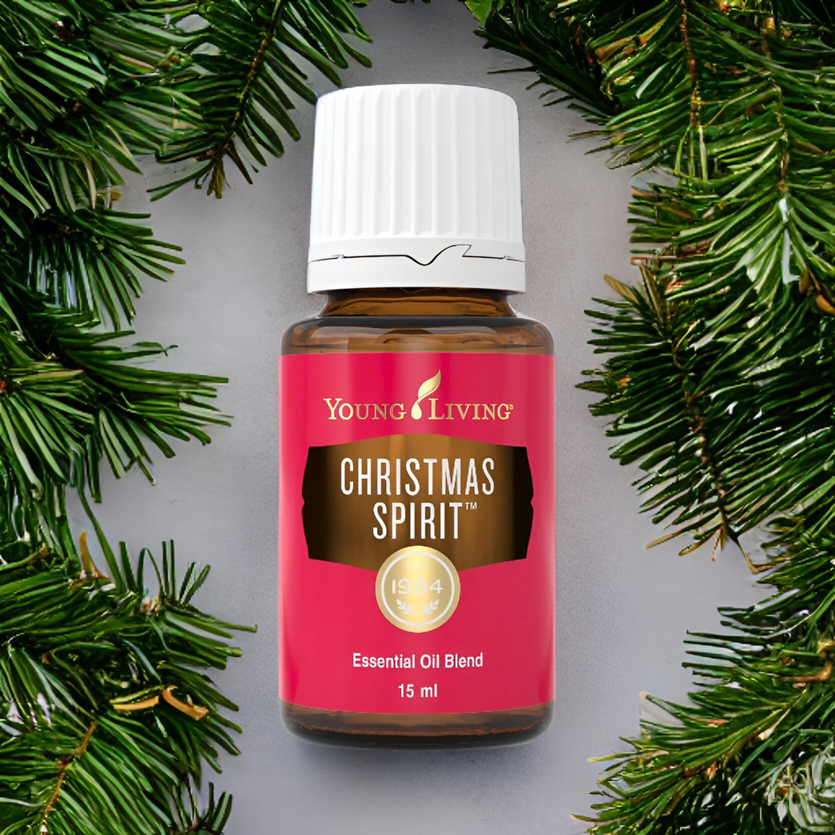 Young Living - Christmas Spirit | Festive Essential Oil Blend for Diffusers | Aromatherapy for Holiday Cheer, Winter Memories, & Natural Air Freshening | 15 ml