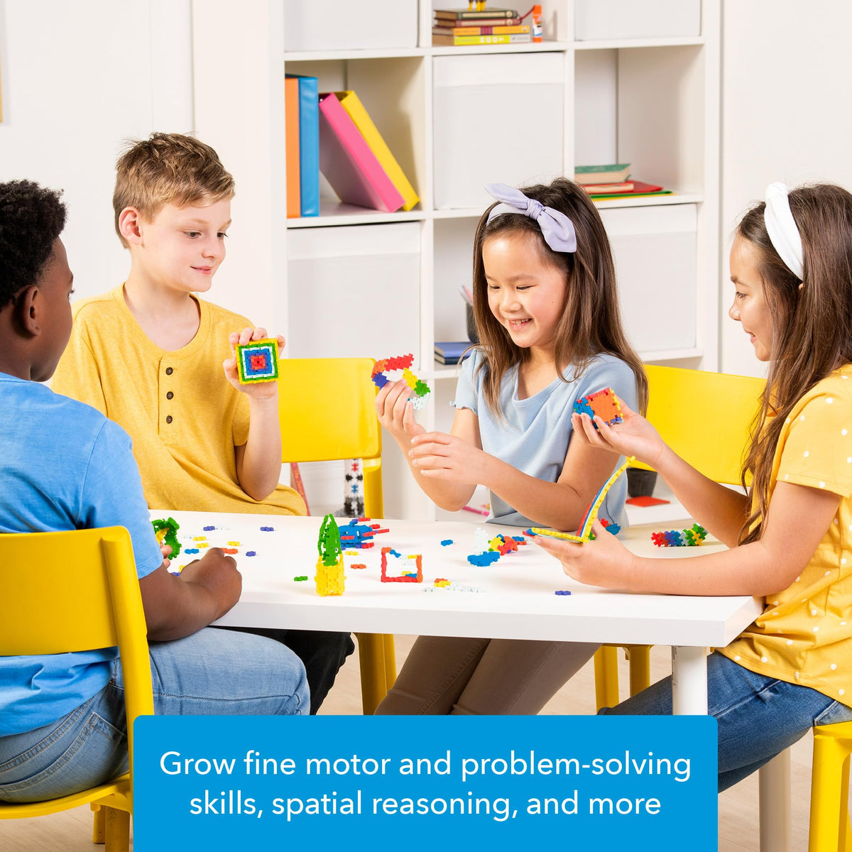 PLUS PLUS 240 Piece Basic Mix - Mini Waffle Blocks, Classroom Must Haves