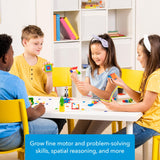 PLUS PLUS 240 Piece Basic Mix - Mini Waffle Blocks, Classroom Must Haves
