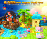 Magnetic Blocks - 150PCS Magnetic Building Blocks Magnet Toys for Kids Age 3-5 4-8 5-7 8-12, Mine Magnet World Craft Construction, Stacking Sensory Toy Christmas Birthday Gifts for Boys Girls