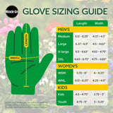 Miracle-Gro Women's Nitrile Coated Grip Floral Pattern Gardening Work Gloves 3-Pack, Extreme Comfort, Excellent Grip, Water Resistant, Pink/Purple, Medium, (MG37126/WML)