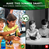 Japace 100+ Experiments Science Kit for Kids, Cool Boy Christmas Birthday Gift Ideas, Chemistry and Physics Set STEM Toys for Boys Girls