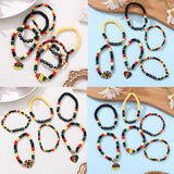 Cooluckday 36Pcs Juneteenth Bracelets bulk for Women Juneteenth Day Party Favors Freedom Day Bracelets for Women Jewelry Supplies for African
