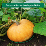 20 Pack Melon Cradle Plant Melon Supports Cages Cradles Trellis Garden Harvest Basket Protector for Watermelon, Cantaloupe, Pumpkins, Strawberries Avoid Ground Rot