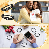 Liliaafar 50 Pcs Braided Christian Cross Bracelet Adjustable for Men Women