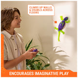 HEX BOTS Glow-in-the-Dark Wall Crawler Gecko Remote Control Toy