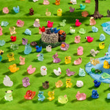 Teenzee 300pcs Mini Resin Animals Many Styles Variety Tiny Animals Figures Miniature Little Small Animal Figurines Bulk for Micro Fairy Garden Landscape Accessories Hide Crafts Decor Aquarium