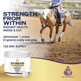 Equiessence Vital Amino Blend - Horse Care, Coat & Hoof - Performance Horse - No Soy or Sugar- 120 Day Supply