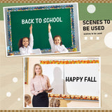 Geyee 360 Pcs Halloween Bulletin Board Borders Decorations Fall Thanksgiving Christmas Holiday Spring Easter Valentine Classroom Borders Bulletin Board Trim for Classroom School, 12 Design(Stylish)