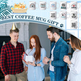 Teenyyou 9 Pcs Vet Tech Week Gifts Mug Bulk 11oz Veterinarian Ceramic Coffee Cup for Women Men Veterinary Technician Gift for Medical Graduate Dog Doctor Animal Lover Christmas Thank You Present