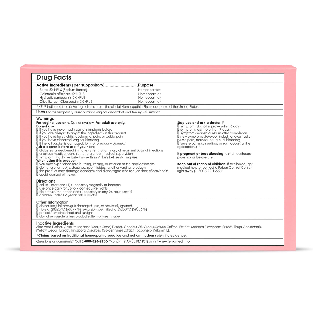 Bacterial Vaginosis Symptoms Relief For Women | Boric Acid Suppositories For Women | Natural Homeopathic for Odor, Itching, Discharge, BV, and Vaginal Microbiota Imbalance | 12 Vaginal Suppositories