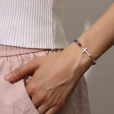 Best Friend Friendship Gifts for Women, Stocking Stuffers for Women Teens 2025, Christian Cross Bracelet Jewelry, Friendship Bracelets, Friend Birthday Christmas Gift for Woman