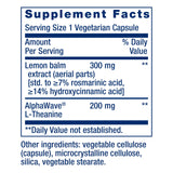Life Extension Enhanced Stress Relief, Lemon Balm Extract, L-theanine, decompress with This Supplement for Stress, Gluten-Free, Non-GMO, Vegetarian, 30 Capsules