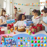 30 Kids Bath Bombs with Surprise Inside – Gift Set with 30 Unique Land & Sea Animal Toys, Fun, Educational, and Child-Safe Natural Bath Bombs with Toys, Great Gift for Kids’ Birthdays & Christmas