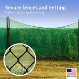 Pinnacle Mercantile 120 Pack Tent Stakes Metal Garden Edging Fence Hooks Pegs Christmas Decoration Stakes Made USA 9 inches Long