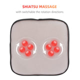 COMFIER Foot Warmer Massager,Gifts for Women,Men,Shiatsu Foot Massager with Heat, Electric Heating Pad for Back Feet,Back Massager for Pain Relief(Black)