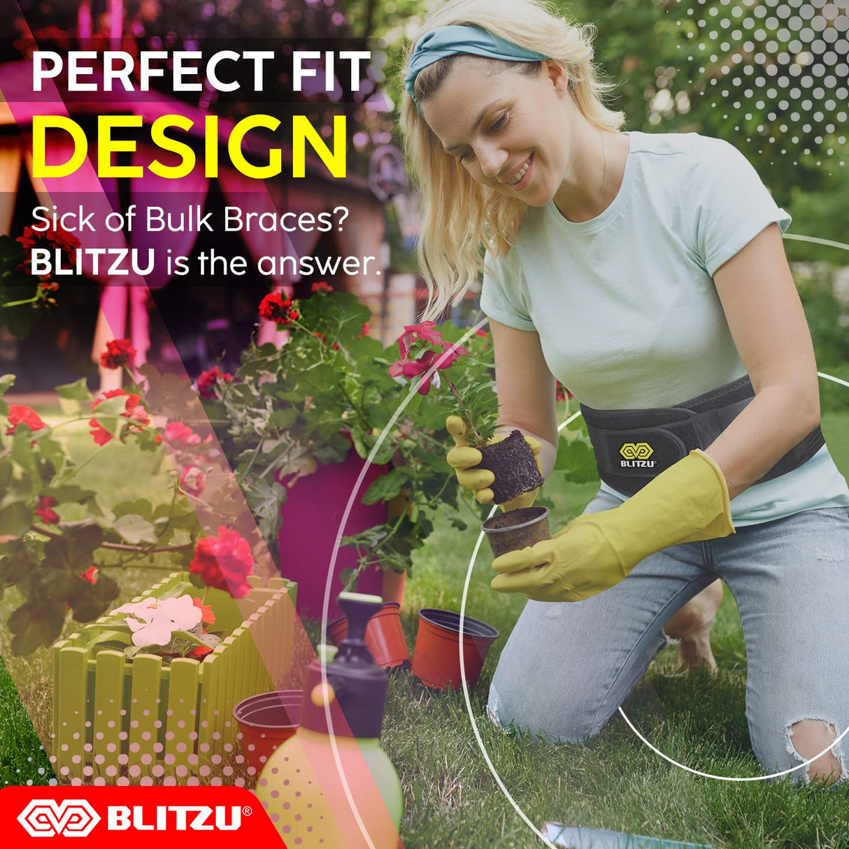 Back Brace for Lower Back Pain, Great for Women and Men With Removable Lumbar Pad and Adjustable Support Straps, Waist Belt for Sciatica, Herniated Disc, Scoliosis, Arthritis, Pain Relief Size M