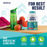 Height Growth Maximizer - Made in USA - Natural Height Increase Booster & Bone Growth Pills - Grow Taller Supplement for Adults, Teens & Kids - Vitamins for Boys & Girls to Get Taller - 120 capsules