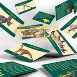 Dino Fossil Eggs Dinosaur Toys - 12 Dinosaur Eggs Dig Excavation Kit w Play Mat for Kids Ages 5-7 Easter Basket Essentials STEM Toy Christmas Birthday Gift for Boys Girls 3 4 5 6 7 8 + 8-13 Years Old