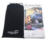 Portable Travel Footrest Black Made in USA
