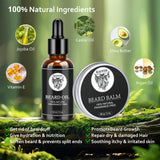 Mens Gifts - Beard Kit for Men's Self-care, Outfits Men's Grooming Routine, Anniversary & Birthday Gifts for Men, Him, Husband, Boyfriend, Dad, Son, Male Friend, Brother, Christmas Stocking Stuffers