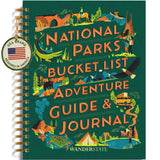 National Parks Bucket List Adventure Guide & Journal: Your Way to Explore America's National Parks & Document Your Adventures for a Lifetime! (Planner, Travel Guide, Journal, Passport Book)