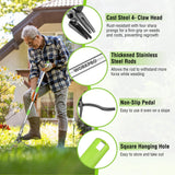 WORKPRO Weed Puller Tool with Long Adjustable Handle (33", 46")
