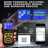 Acclope BT60 Pro Car Battery Tester, Digital Analyzer with Cloud Printing, 100-3000 CCA Range for 6V/12V/24V AGM, Lithium, Gel Batteries, Automotive Charging System