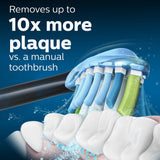 Philips Sonicare Genuine C3 Premium Plaque Control Replacement Toothbrush Heads, 2 Brush Heads, Black, HX9042/95