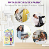 Grandma's Secret Refresh N ReWear Spray - Instantly Removes Wrinkles & Odors - Wrinkle Release, Fabric Refresher Spray, Chlorine, Bleach and Toxin-Free - 16 Ounce, 2 Pack