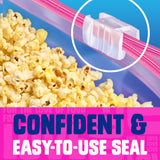 Ziploc Gallon Food Storage Slider Bags, Power Shield Technology for More Durability, 104 Bags Total