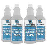MAXTITE Isopropyl Alcohol 70% (1 Gallon (32oz, 4 Pack))
