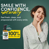 OraMD Extra Strength Tooth Oil - Healthy Gums, Fresh Breath and Helps with Sensitive Teeth - All-Natural Solution Better Than Mouthwash (3-Pack)