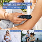 Beurer BR90 Insect Sting and Bite Relief with Light, Chemical-Free Bug Bite Healer for Day and Night, Electronic Heat Device for After Mosquito Bites to Ease Itching and Swelling