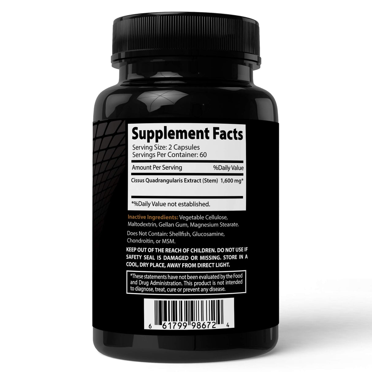 Absonutrix Cissus Quadrangularis Xtreme 1600mg - 120 Capsules