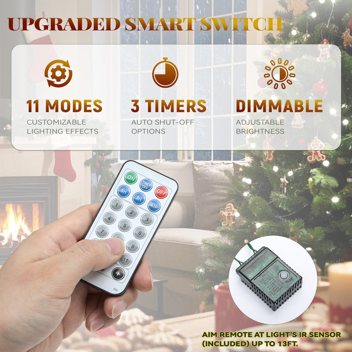 YITAHOME 6FT Prelit Green Fraser Fir Pencil Christmas Tree with Remote