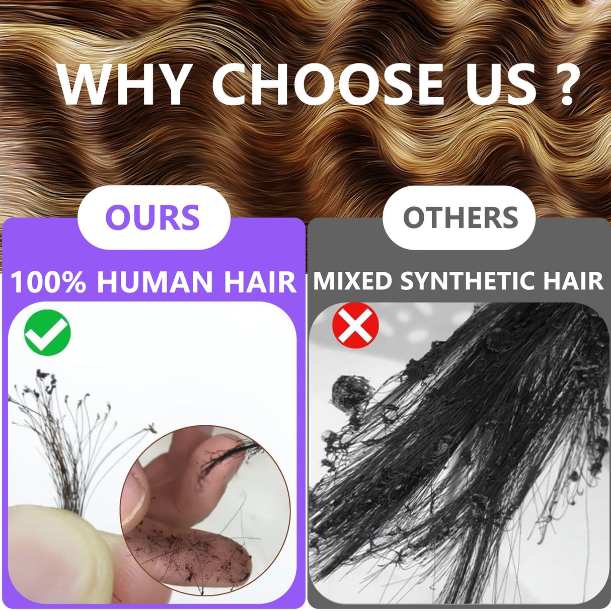 Honey Blonde Ombre Lace Front Wig Human Hair Highlight Body Wave 13X6 Lace Front Wigs Human Hair Pre Plucked HD Frontal 180 Density Glueless 4/27 Highlighted Human Hair Wig 26 Inch