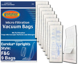 EnviroCare Replacement Micro Filtration Vacuum Bags for Eureka F&G Sanitaire, Kenmore 5062, White Westinghouse, Koblenz, Singer SUB-1, Commercial, Imperial, ESP, 52320A-12, 57695A-12, 200, 600, 1400