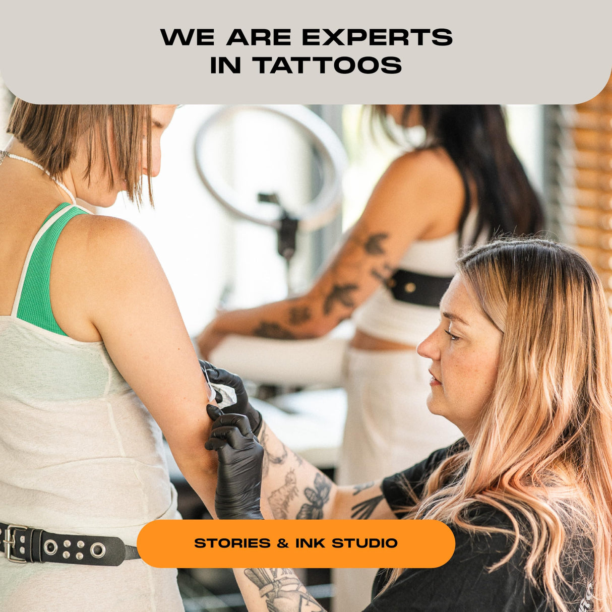 Stories & Ink Tattoo Aftercare | HIGHLIGHTING BODY OIL - For Healed Tattoos, Refreshes Faded Tattoos for Instant Tattoo Glow, 100 mL / 3.4 Fl Oz