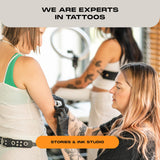 Stories & Ink Tattoo Aftercare | HIGHLIGHTING BODY OIL - For Healed Tattoos, Refreshes Faded Tattoos for Instant Tattoo Glow, 100 mL / 3.4 Fl Oz