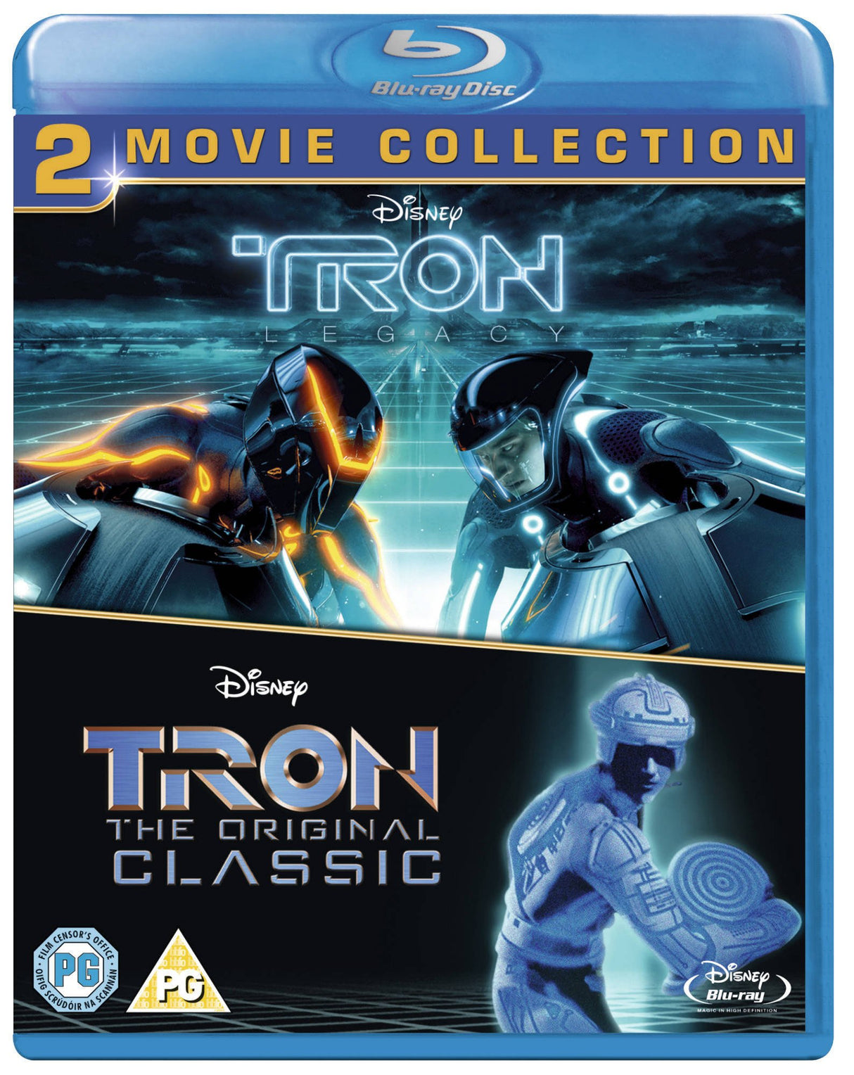 Tron Original & Tron Legacy BD [Blu-ray] [Region Free]