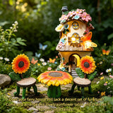 Fairy Garden Accessories,FHNQRQN,Fairy Garden Accessories Outdoor,Fairy Garden,mini Furniture,Miniature Furniture,Fairy Garden Decor,Fairy House Accessories,mini Bench,Miniature Fairy Garden 002