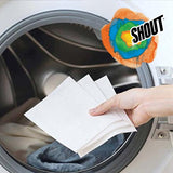 Shout Color Catcher Sheets for Laundry, Allow Mixed Washes, Prevents Color Runs and Maintains Original Clothing, 72 Count - Pack of 4 (288 Total Sheets)